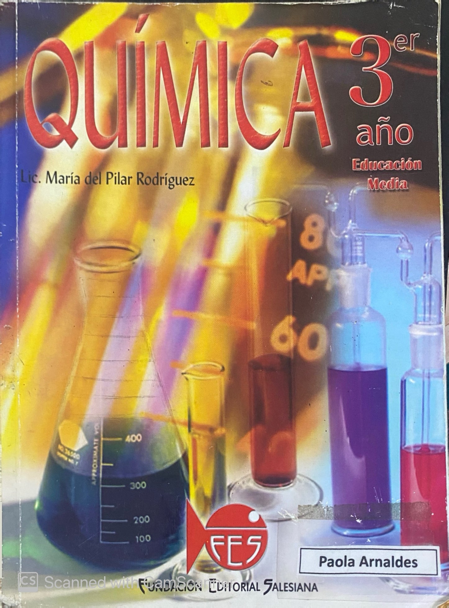 Química 3er año Editorial Salesiana