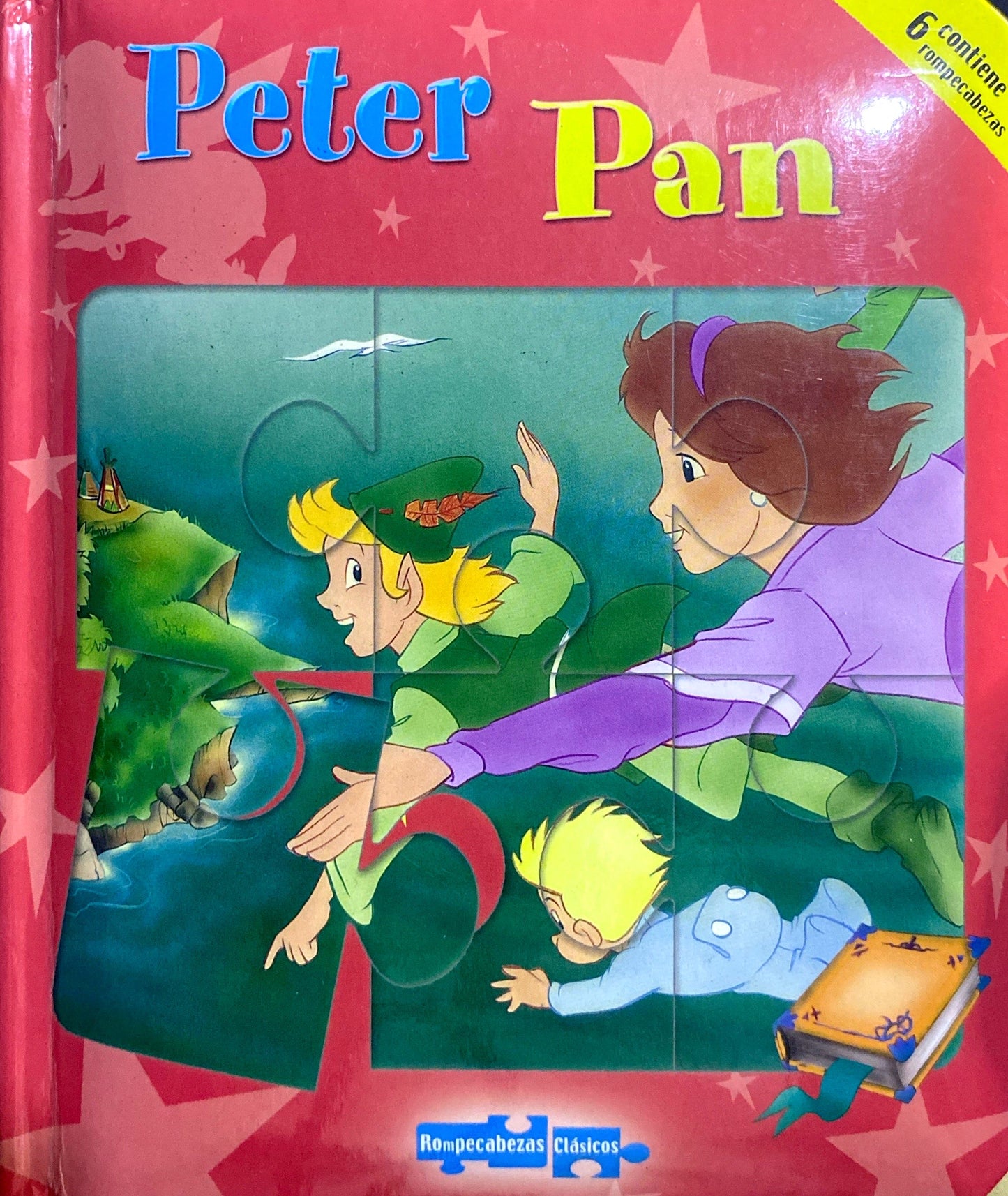 Cuento con rompecabezas Peter pan