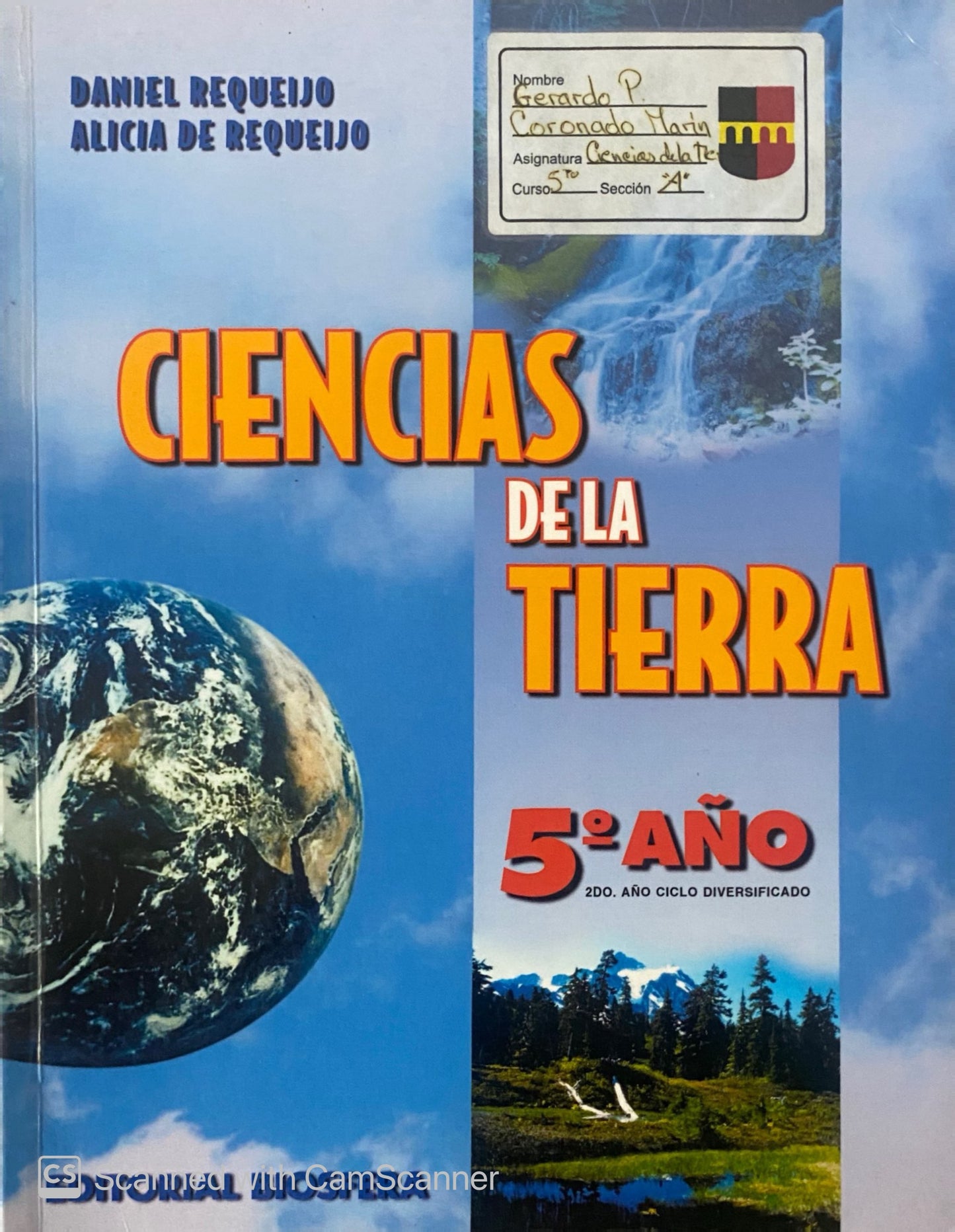 Ciencias de la tierra 5to año Editorial Biosfera