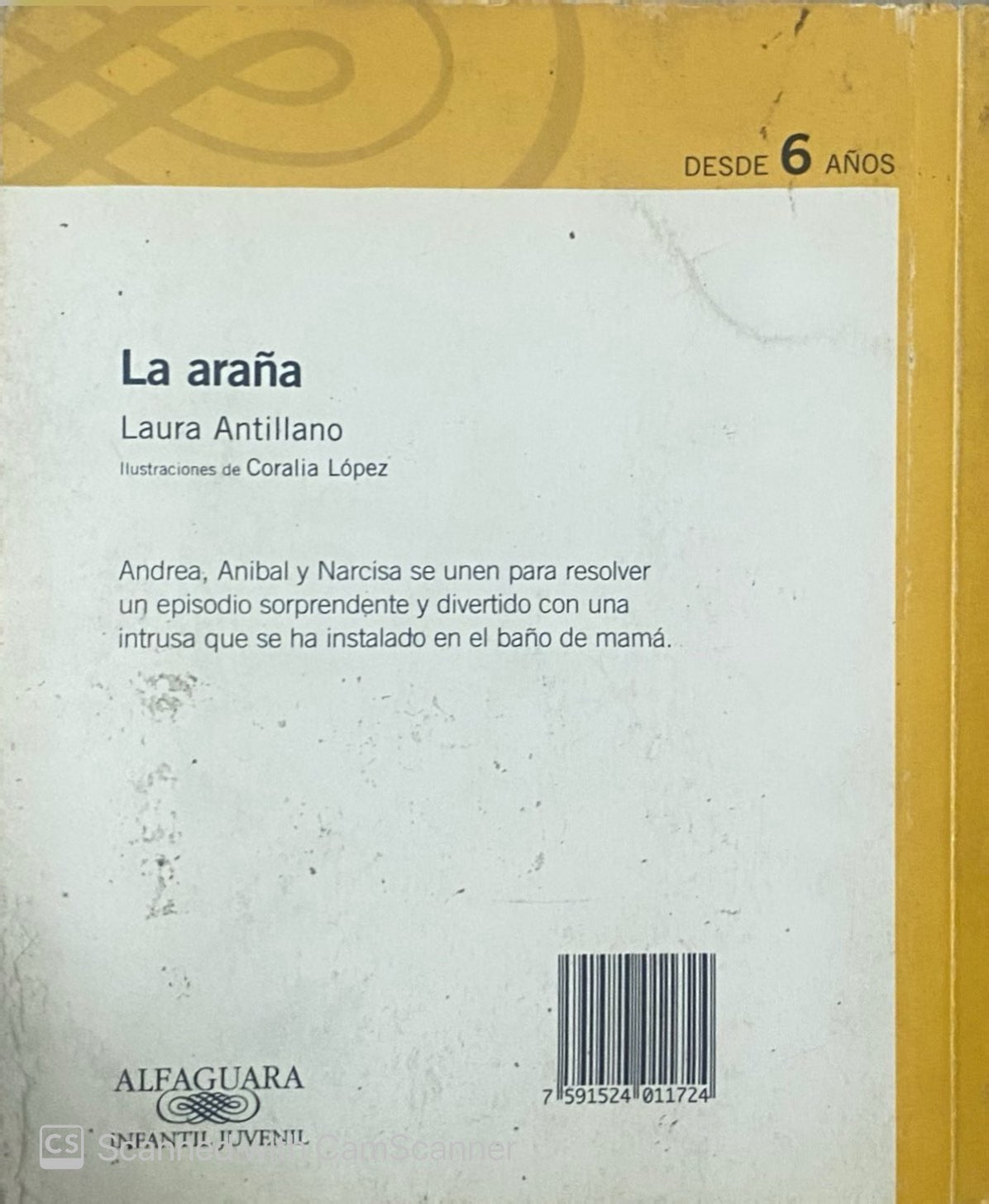 La araña | Laura Antillano