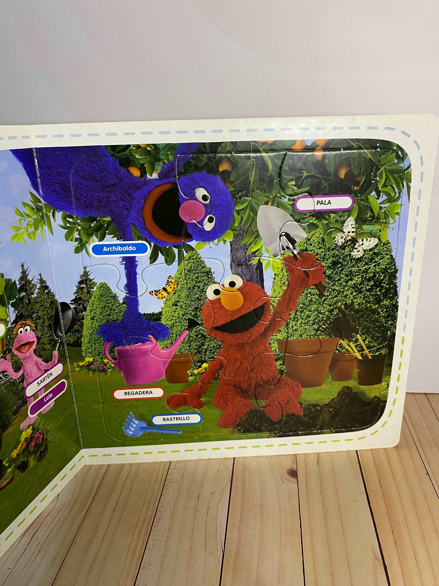 Los oficios de elmo cuando sea grande será Jardinero