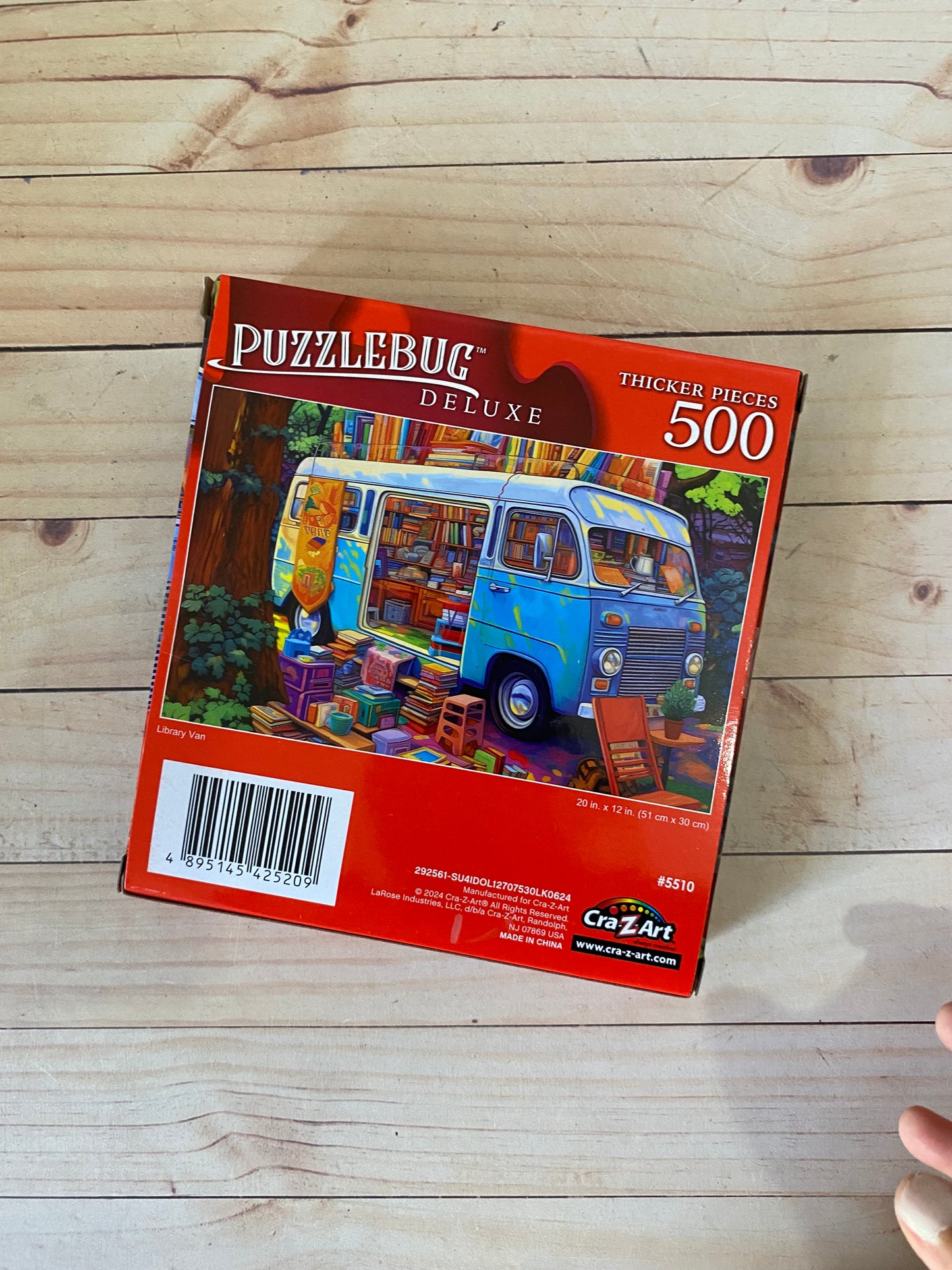 Rompecabeza de 500 piezas Librería Van