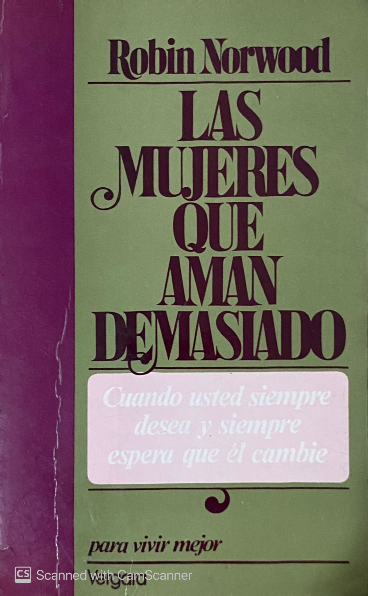 Las mujeres que aman demasiado | Robin Norwood