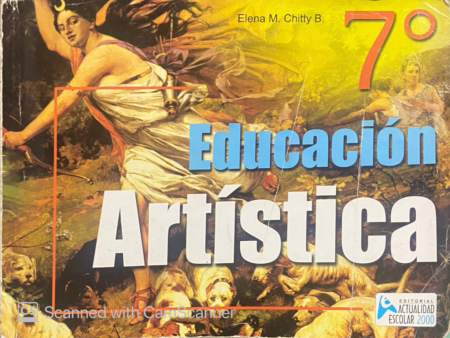 Educación artística 7mo Elena M.Chitty Editorial Actualidad