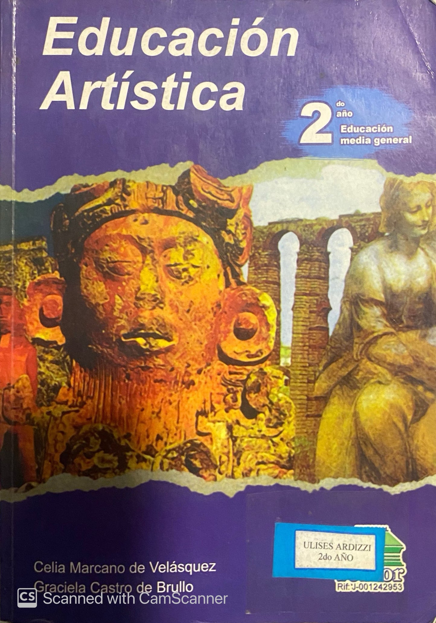 Educación artística 2do año Editorial Romor
