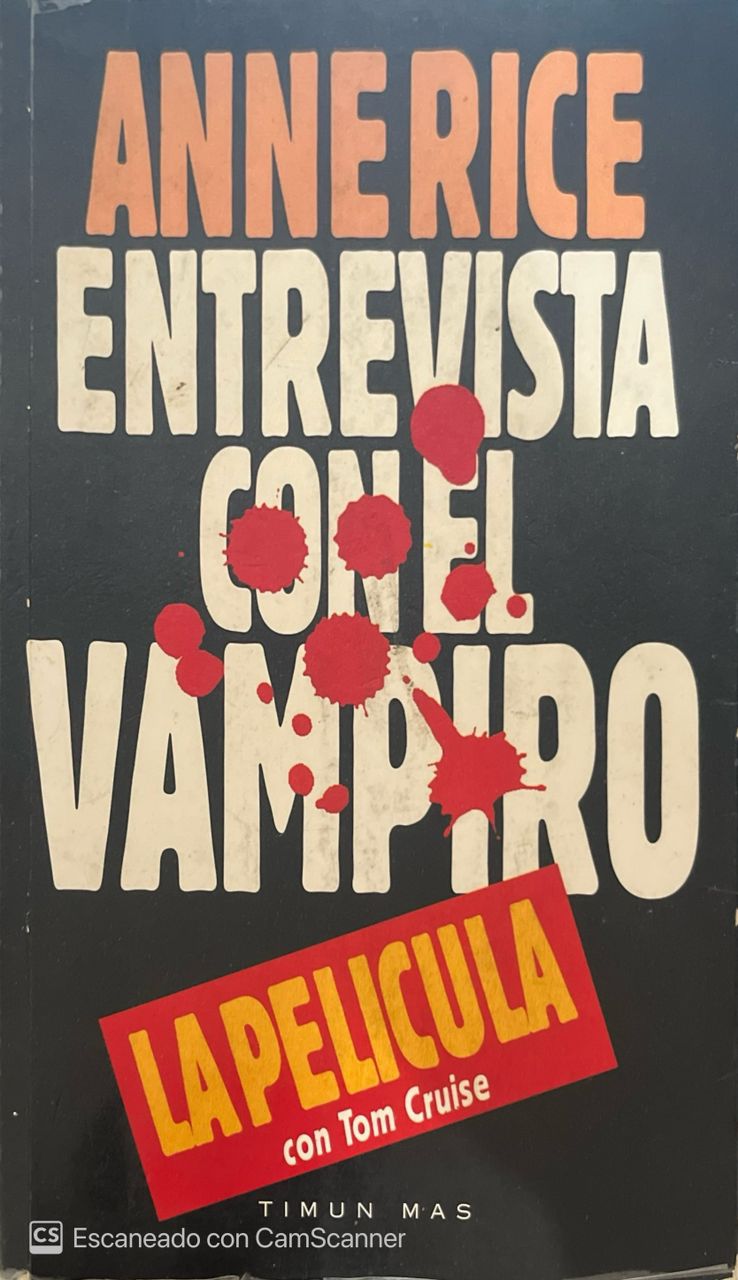 Entrevista con el vampiro | Anne Rice