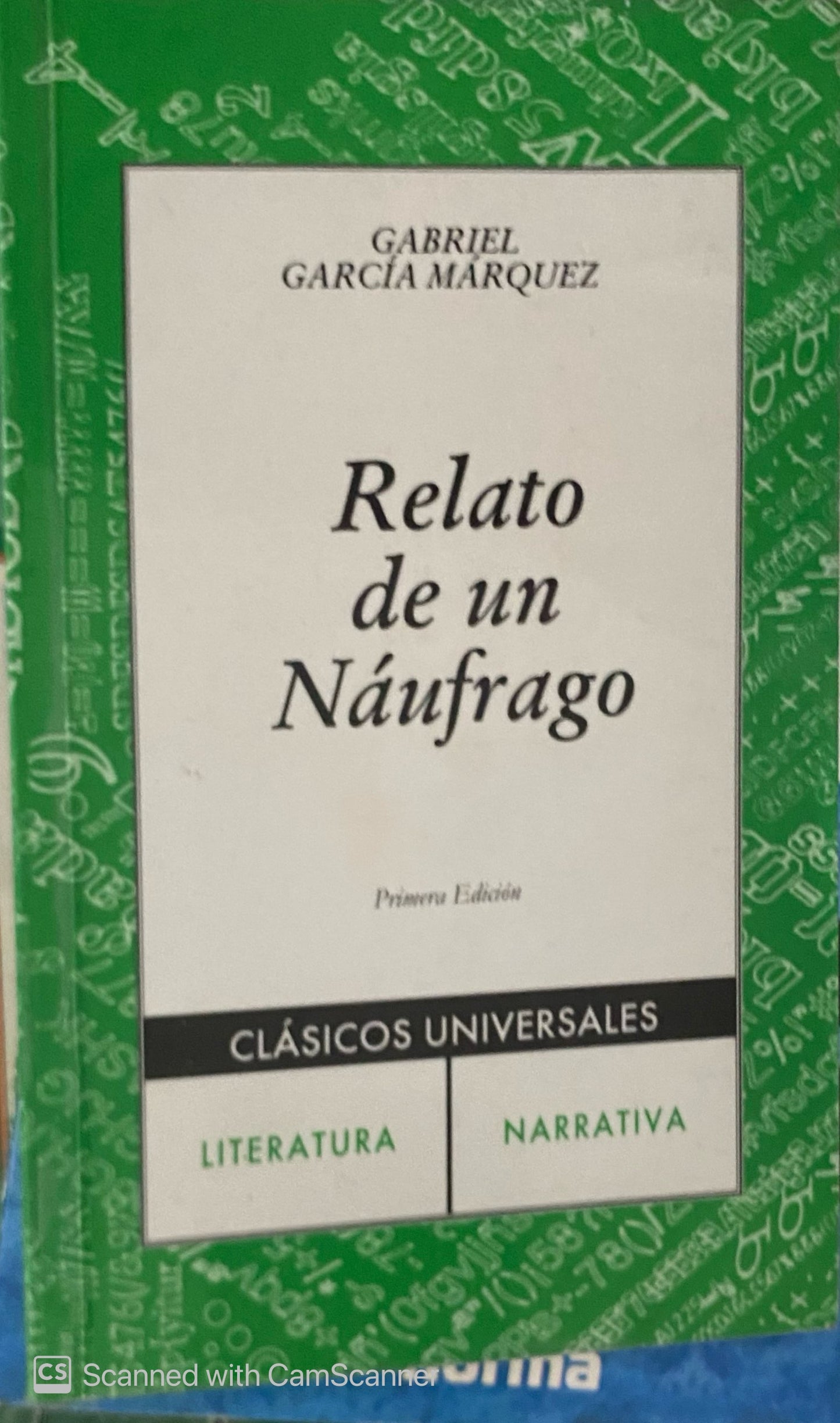 Relato de un náufrago | Gabriel García Márquez
