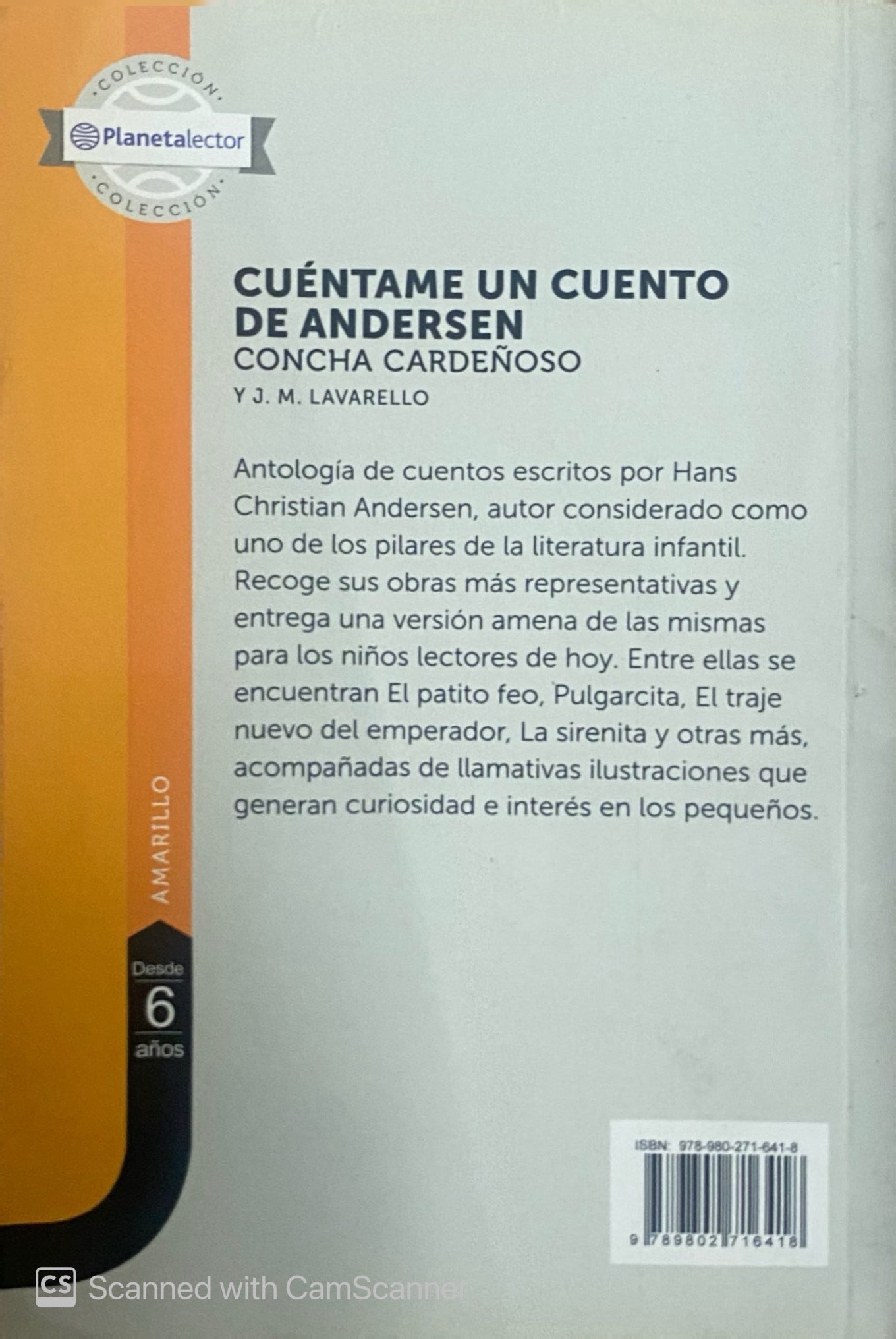 Cuéntame un cuento de andersen | Concha Cardeñoso