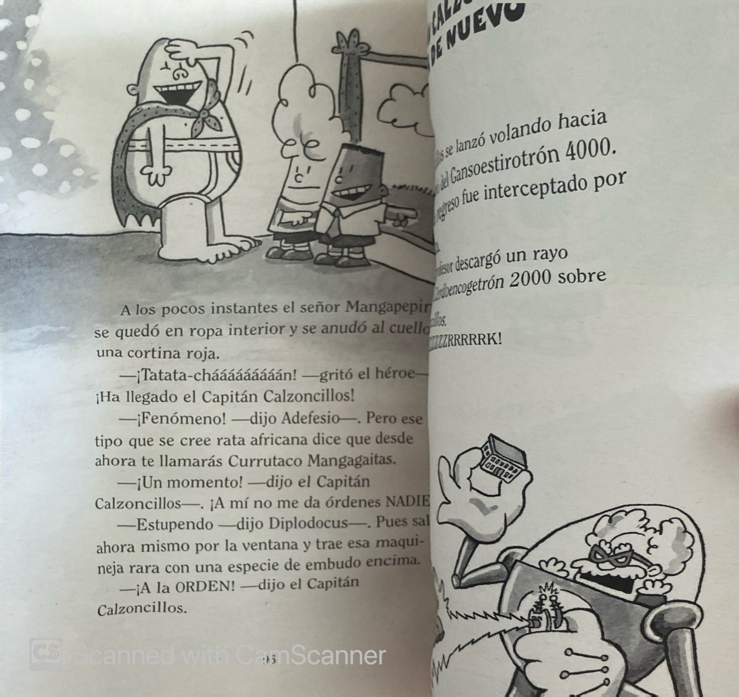 El capitán calzoncillos y el perverso plan del profesor pipicaca