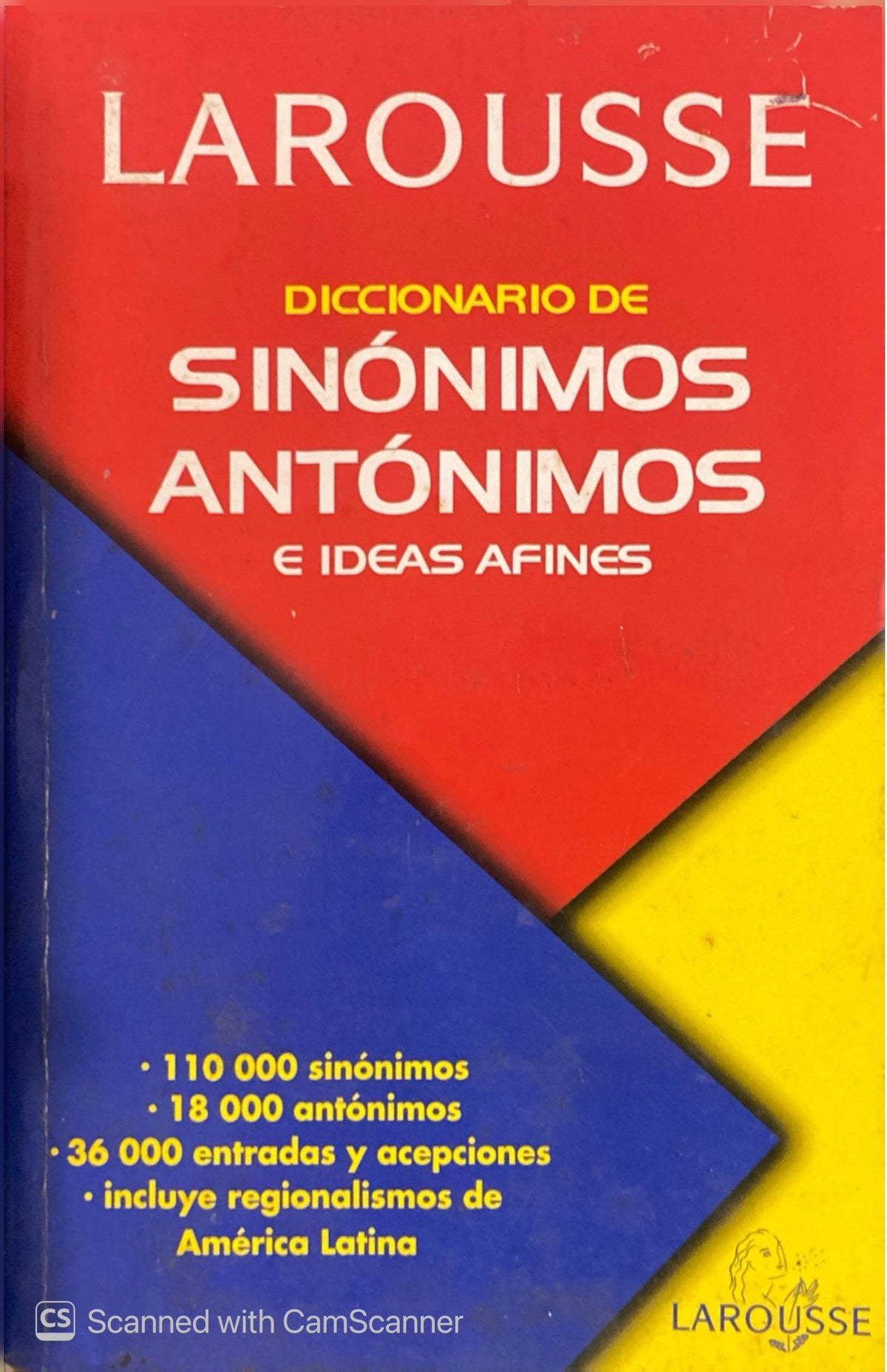 Diccionario de sinónimos y antónimos Larousse