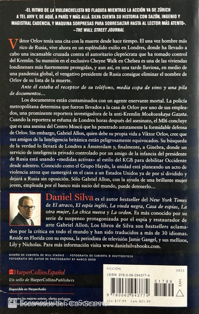 La violonchelista | Daniel Silva