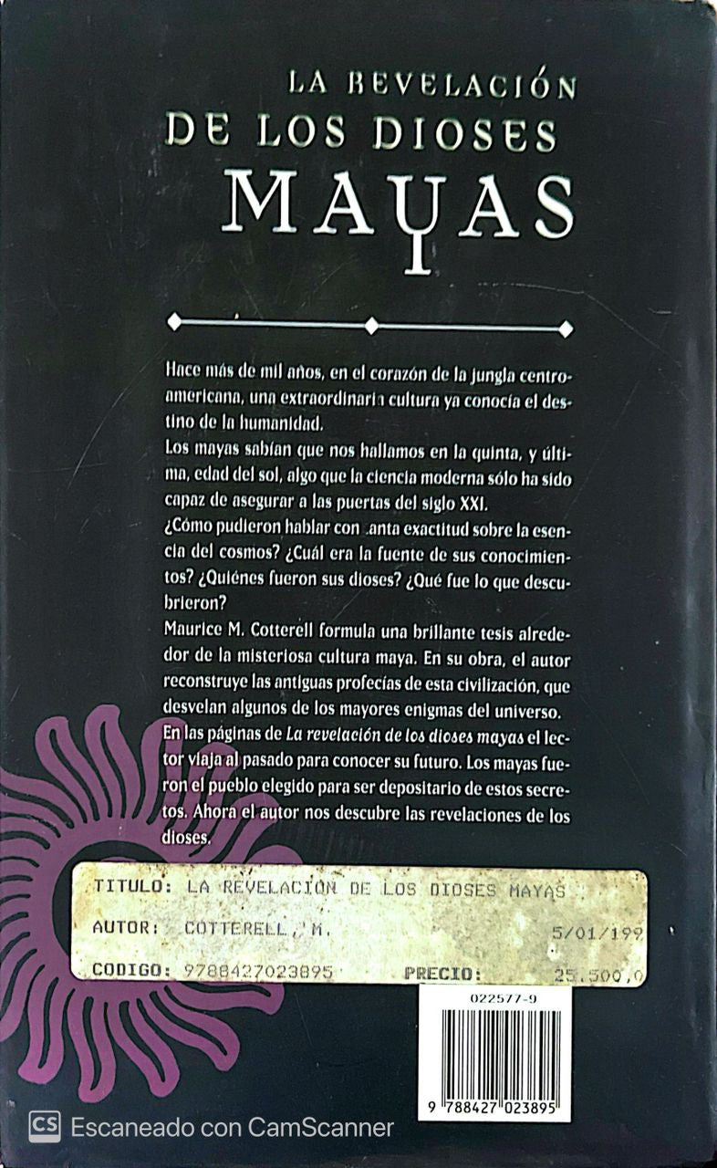 La revelación de los dioses Mayas | Maurice M. Cotterell
