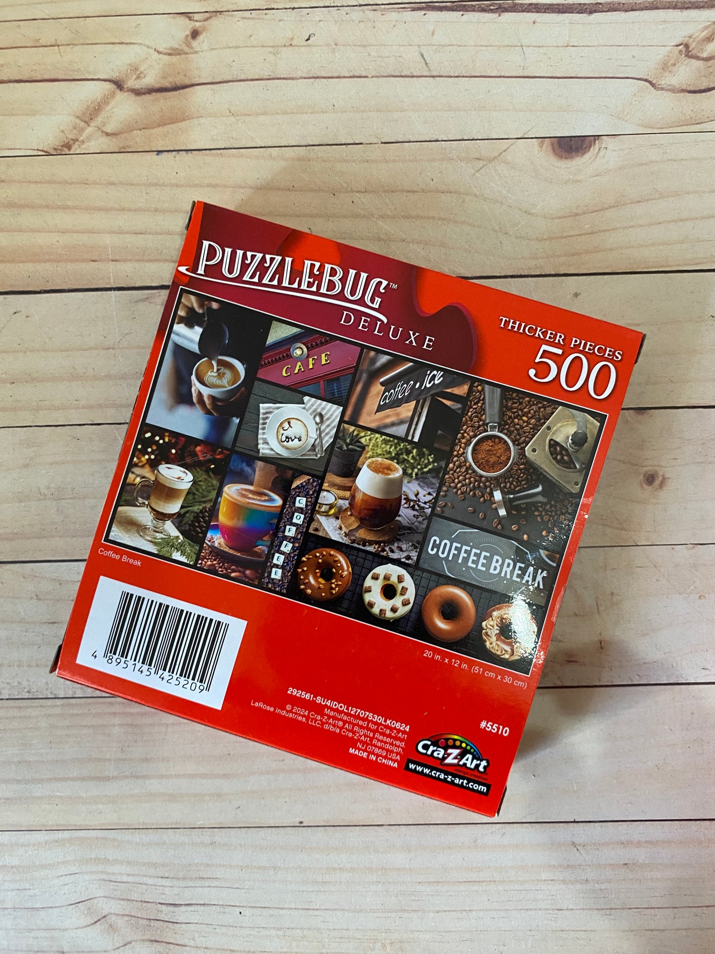 Rompecabezas 500 piezas Café