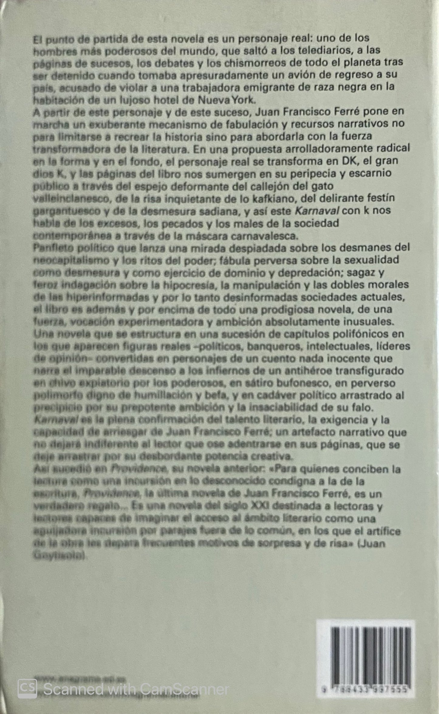 Karnaval | Juan Francisco Ferré