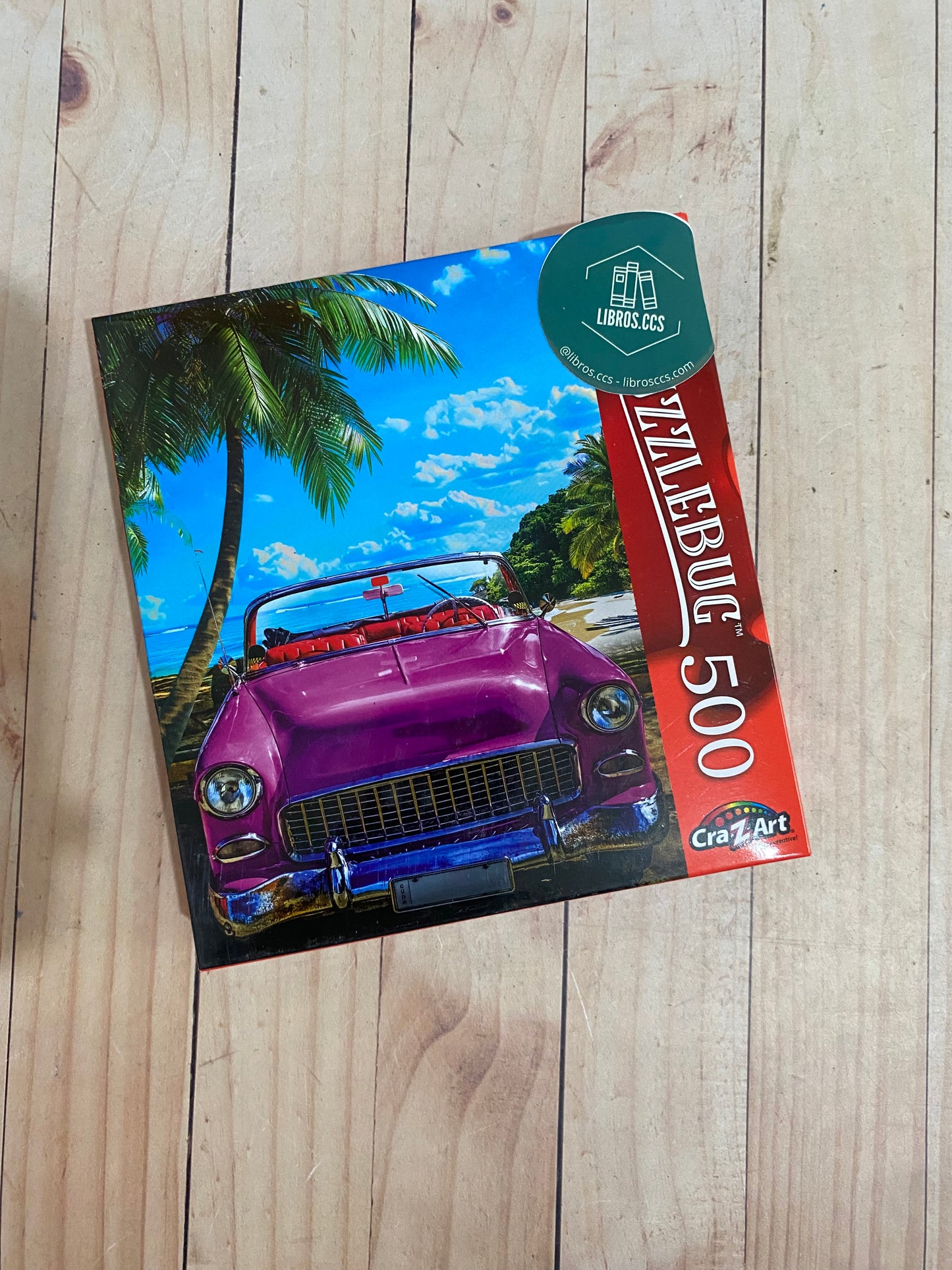 Rompecabezas de 500 piezas Carro