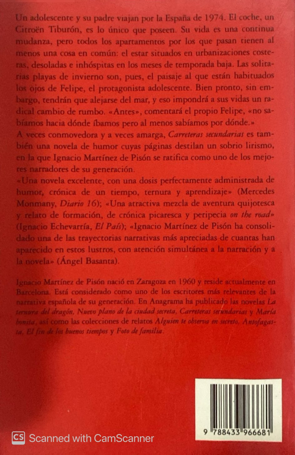 Carreteras secundarias | Ignacio Martines de Pisón
