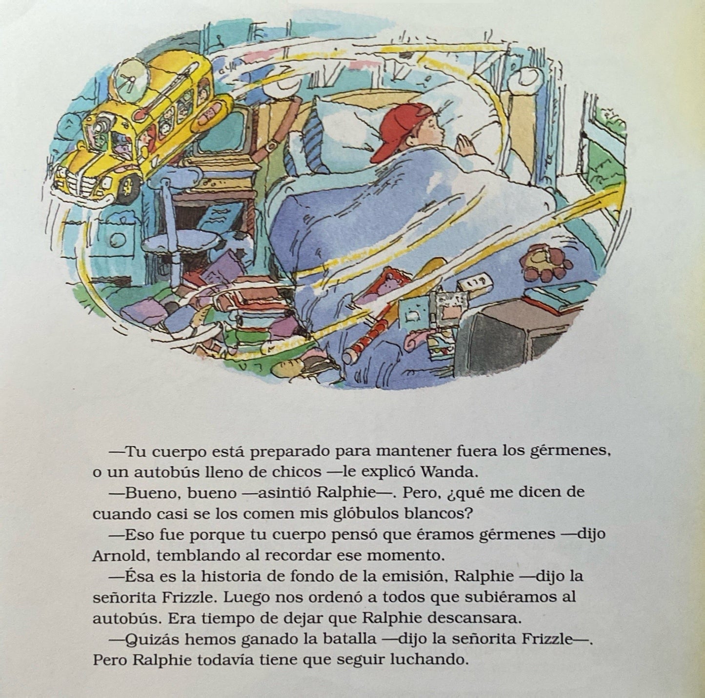 El autobus mágico En el cuerpo de Ralphie un libro sobre gérmenes | Scholastic