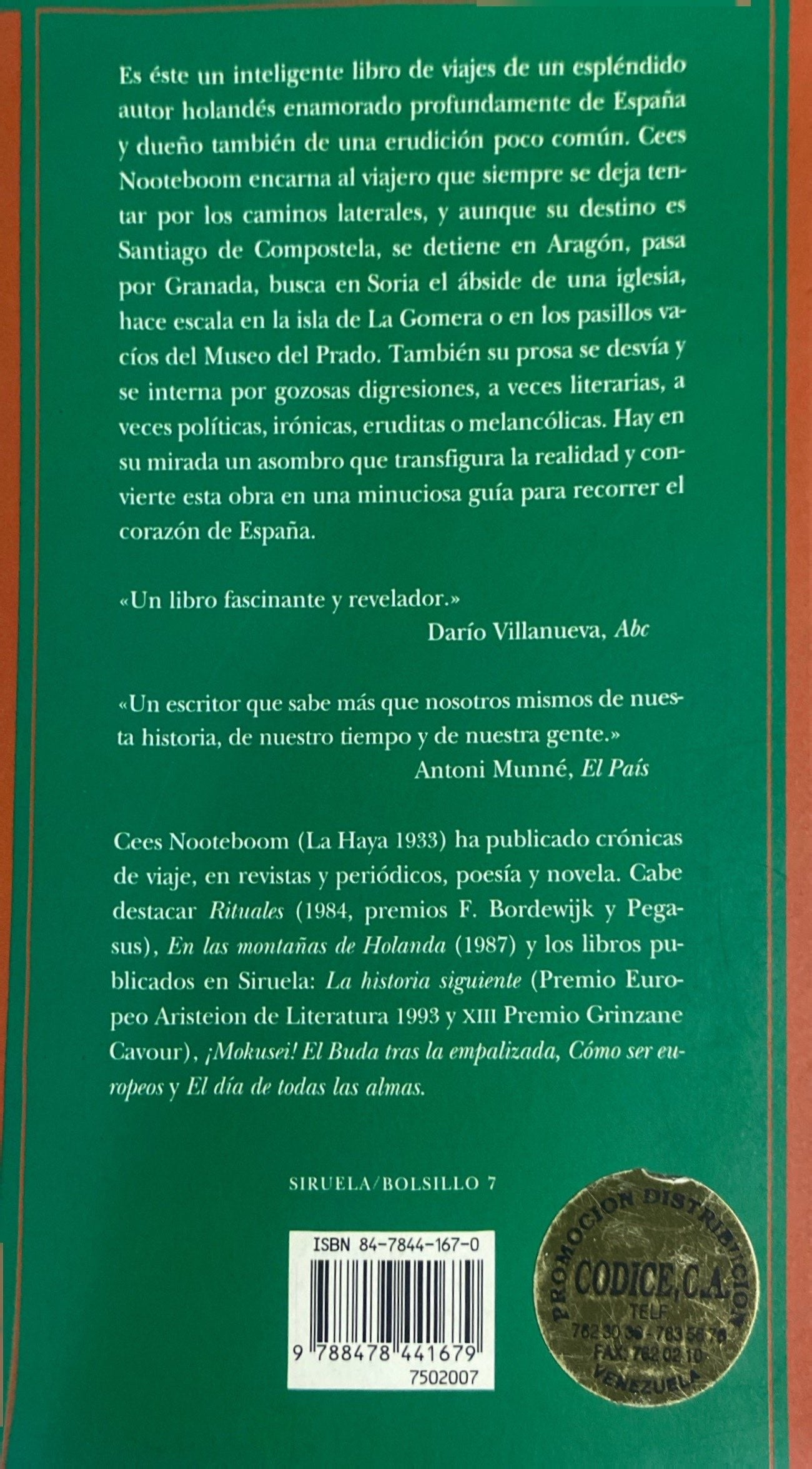 El desvío de Santiago | Cees Nooteboom