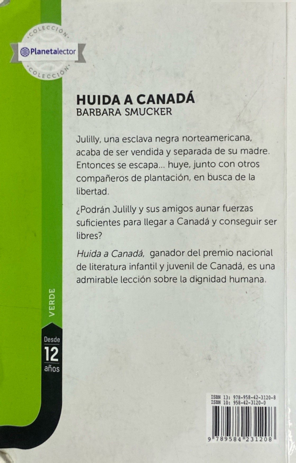 Huida a canadá | Barbara Smucker