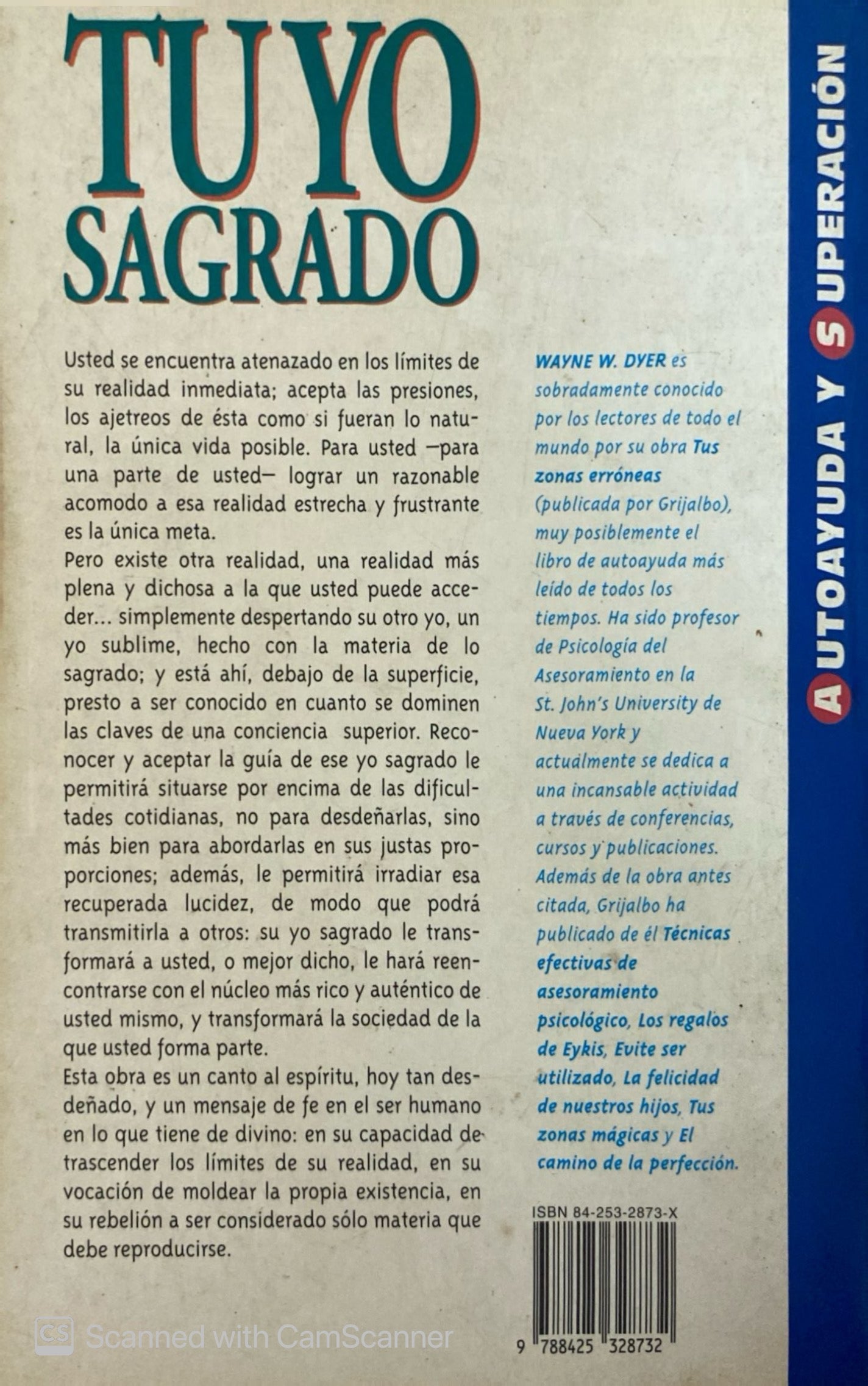 Tu yo sagrado | Wayne W. Dyer