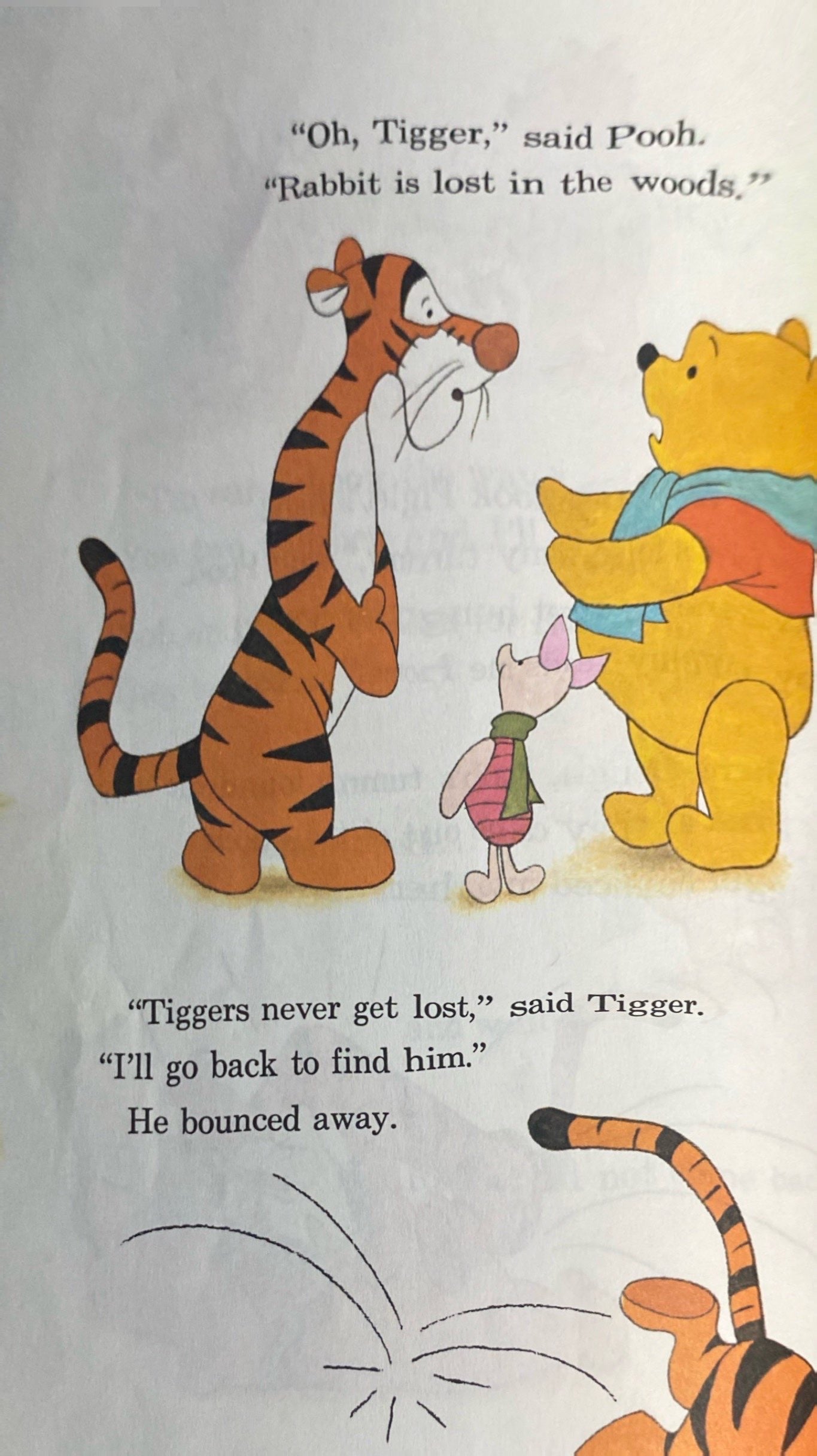 Winnie the pooh and tigger too