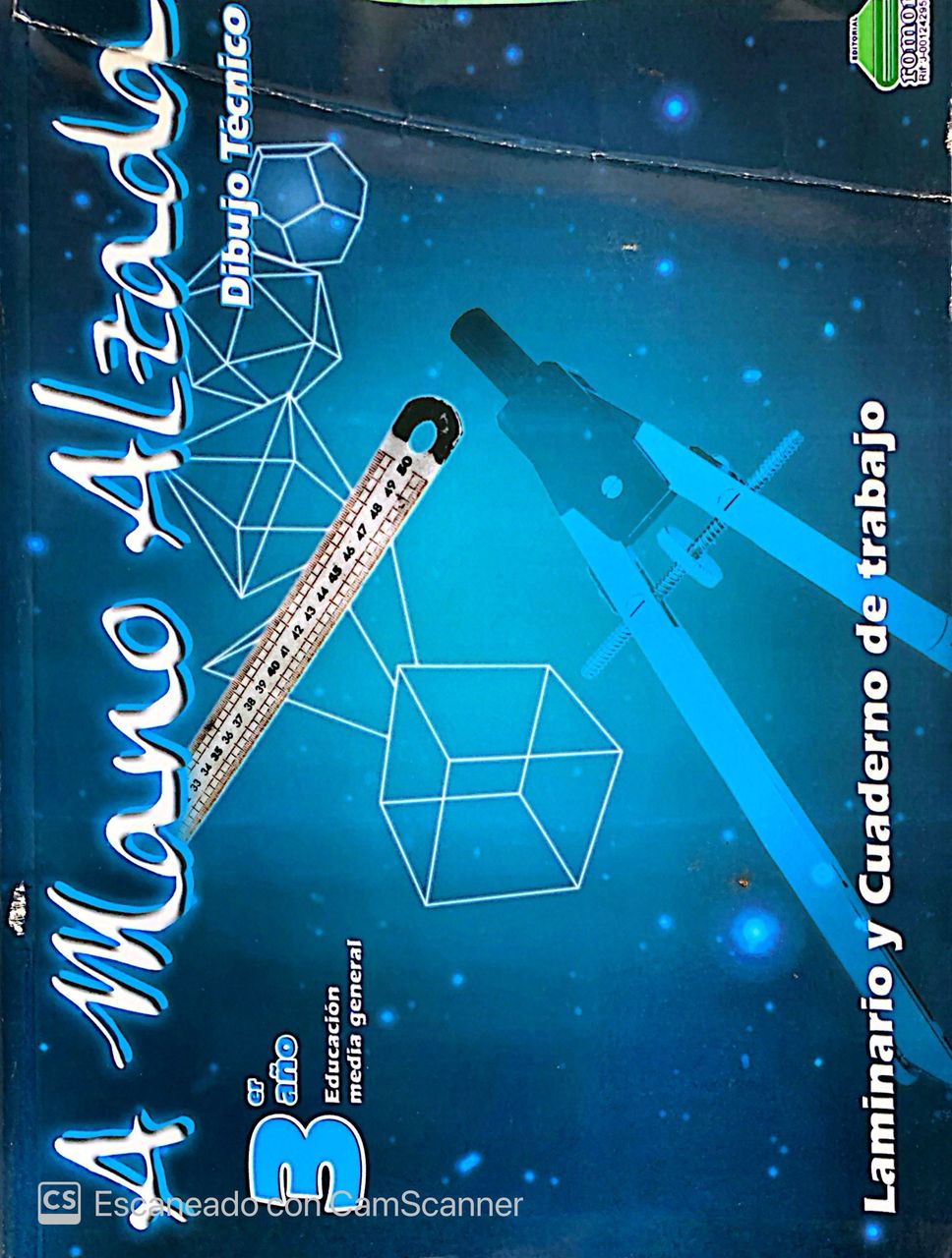 A mano alzada de dibujo técnico 3er año