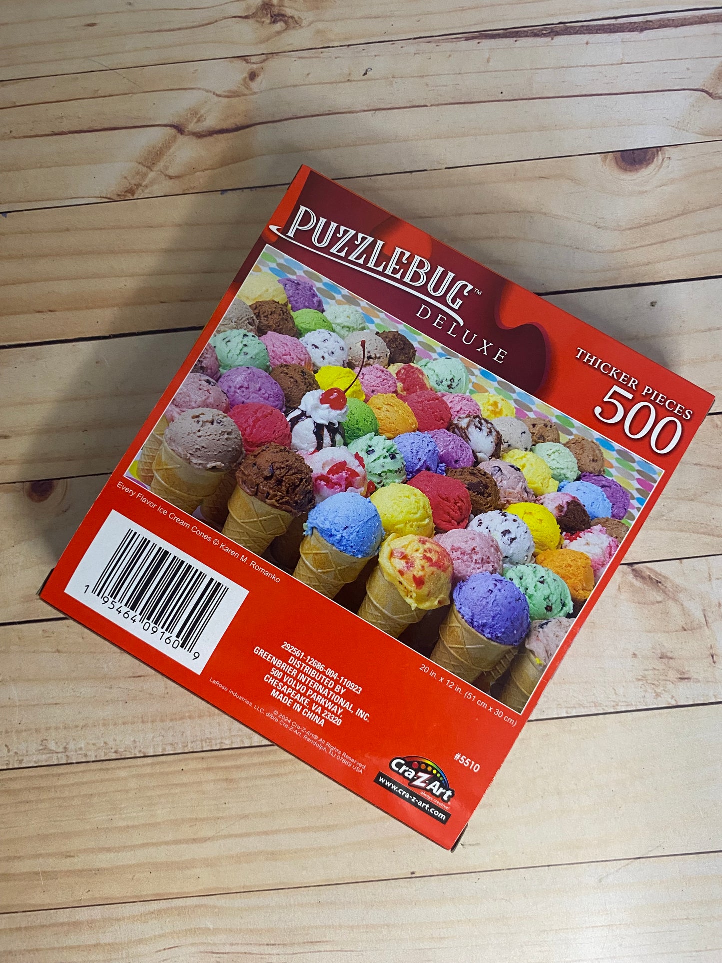 Rompecabezas 500 piezas Helados
