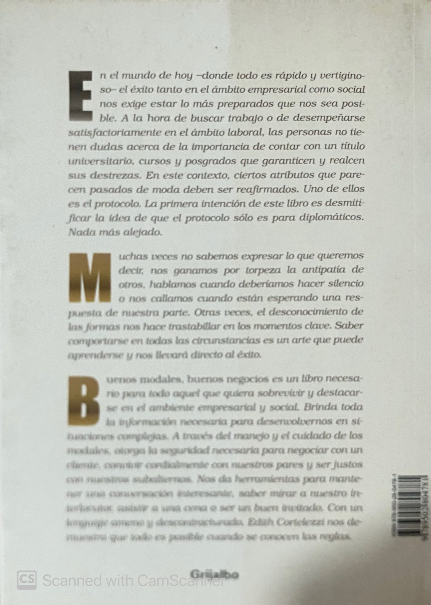 Buenos modales, buenos negocios | Edith Cortelezzi