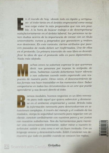 Buenos modales, buenos negocios | Edith Cortelezzi