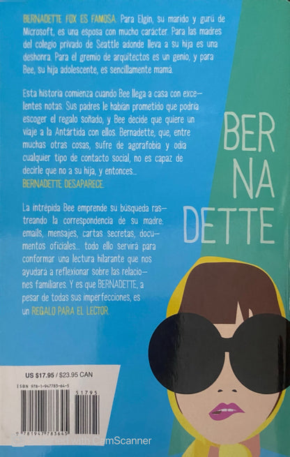 Donde estás bernadette | Maria Semple