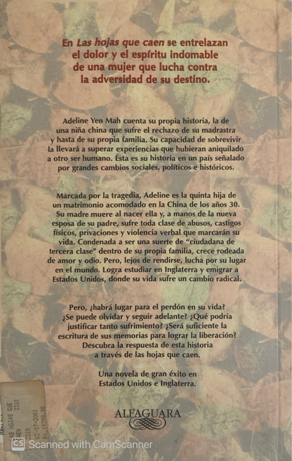 Las hojas que caen | Adeline Yen Mah
