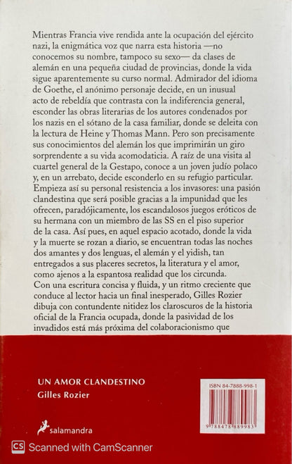 Un amor clandestino | Gilles Rozier