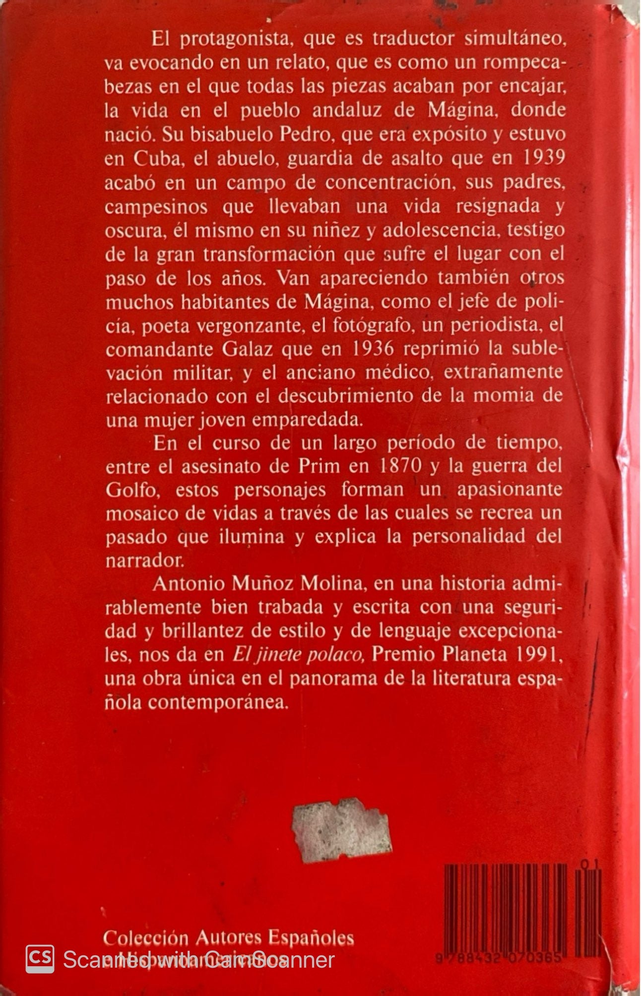 El jinete polaco | Antonio Muñoz Molina