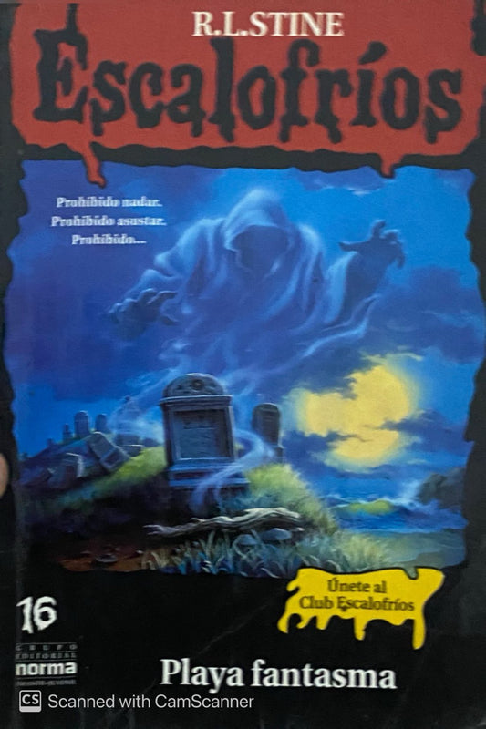Escolofríos Playa Fantasma | R.L.Stine