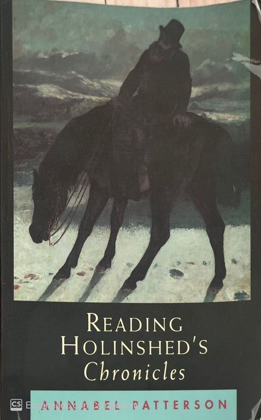 Reading Holindshed´d | Annabel Patterson