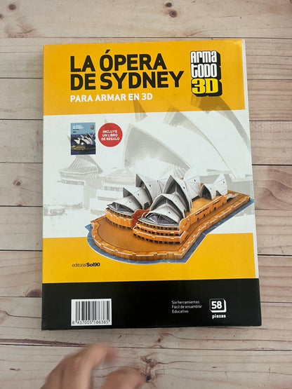 Rompecabeza 3D Opera de Sidney
