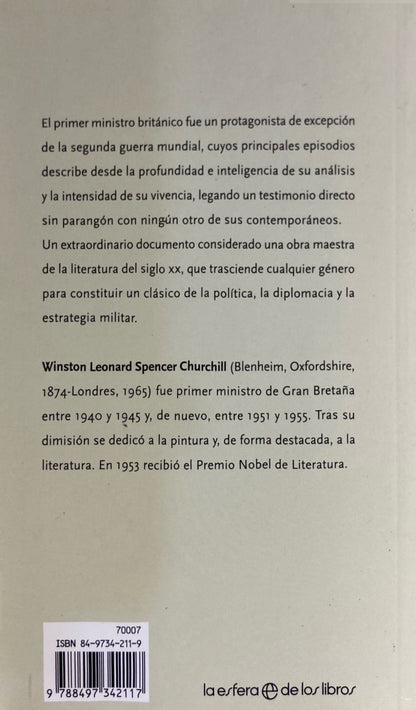 La segunda guerra mundial | Winston S.Churchill