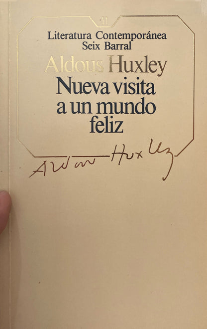 Nueva visita a un mundo feliz | Aldous Huxley