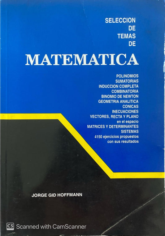 Matemática 5año | Jorge Gid Hoffmann