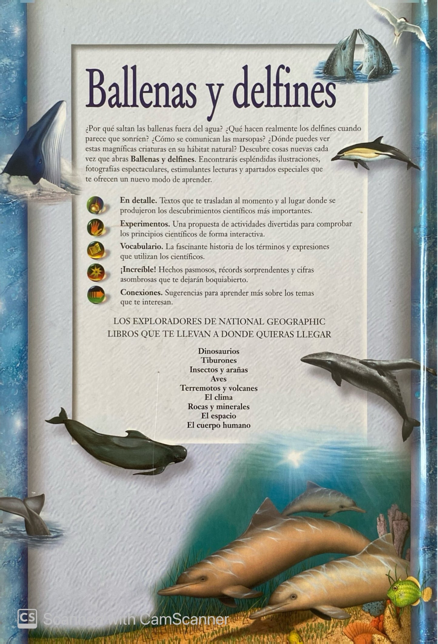 Exploradores de National Geographic Ballenas y delfines