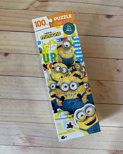 Rompecabeza de 100 piezas minions