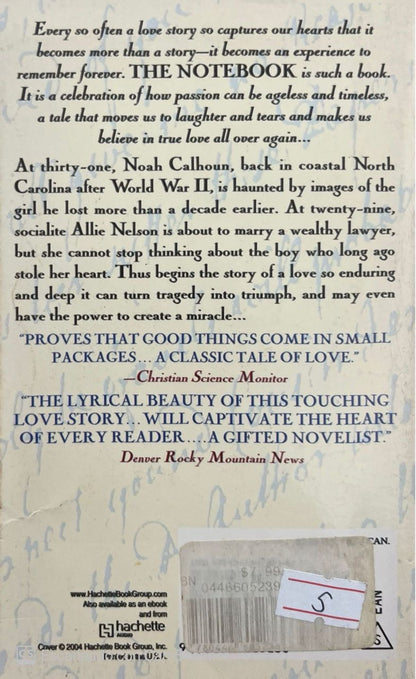 The notebook | Nicholas Sparcks