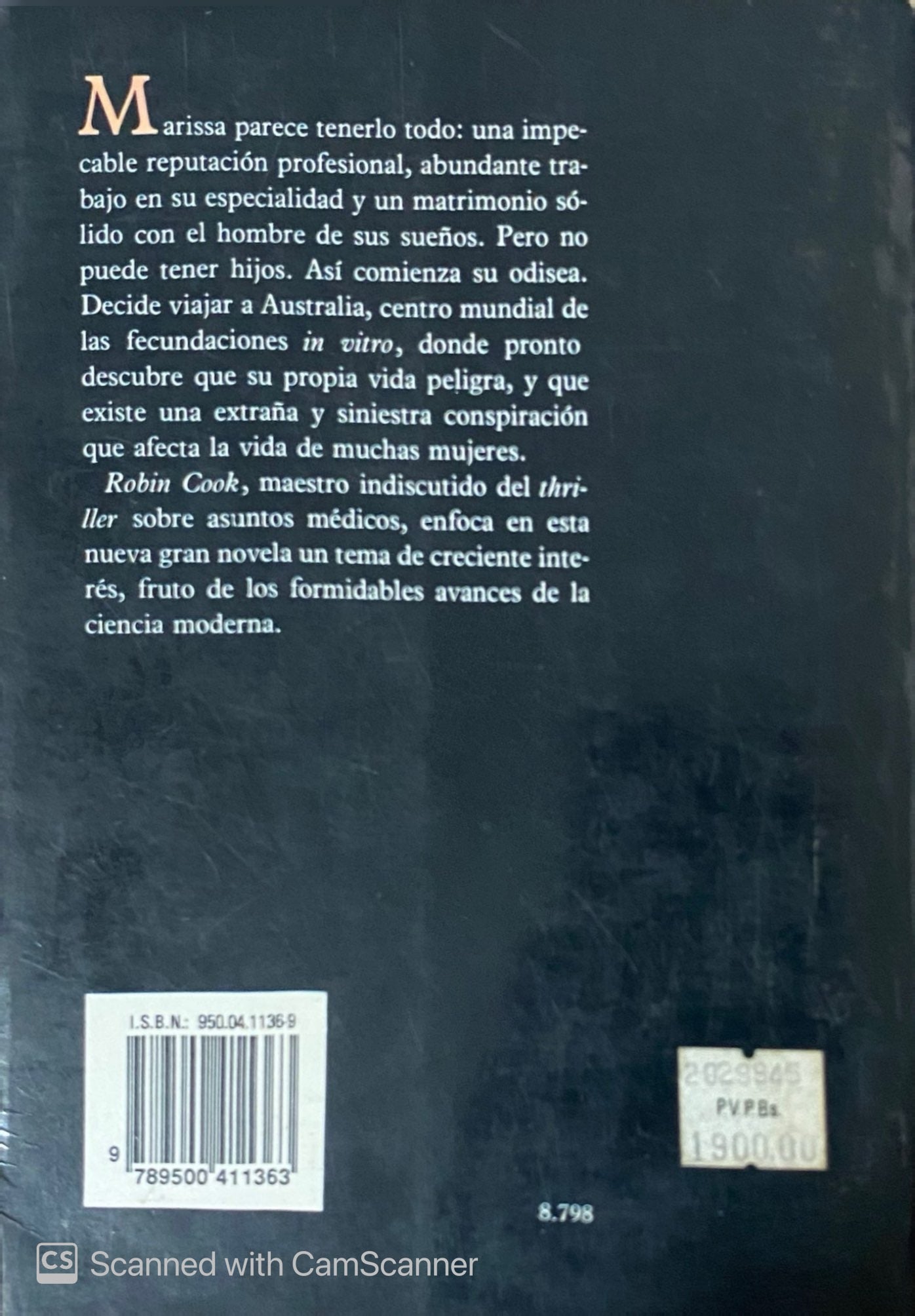 Signos Vitales | Robin Cook