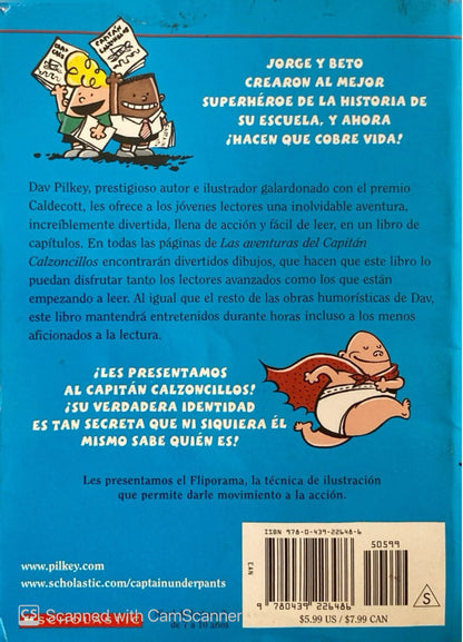 Las aventuras del capitán calzoncillos