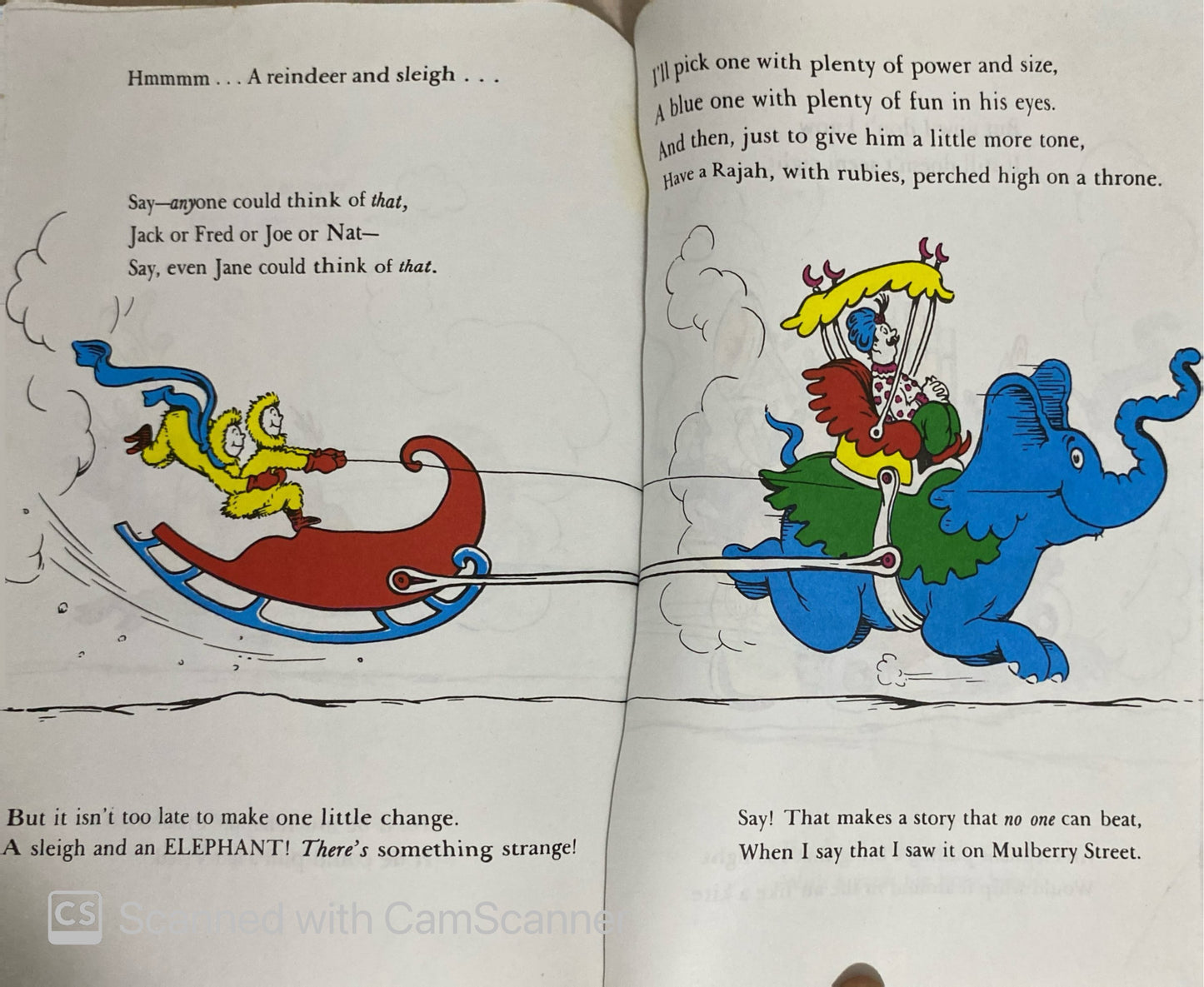 And to think that i saw it on mulberry street | Dr. Seuss