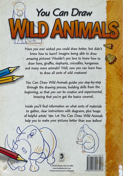 You can draw Wild Animals