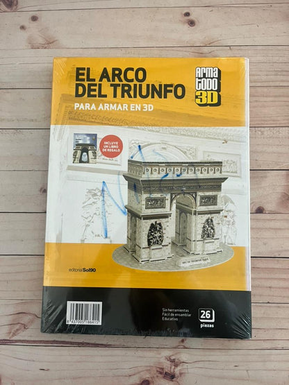 Rompecabeza 3D Arco del Triunfo