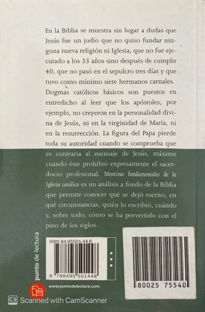 Mentiras Fundamentales de la Iglesia Católica | Pepe Rodríguez