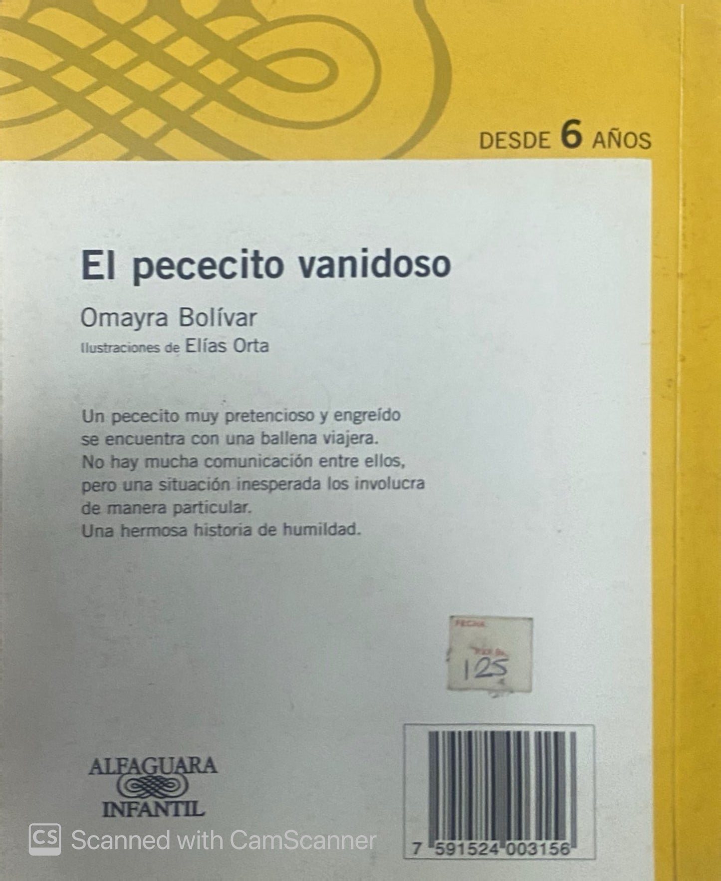 El pecesito vanidoso | Omayra Bolivar