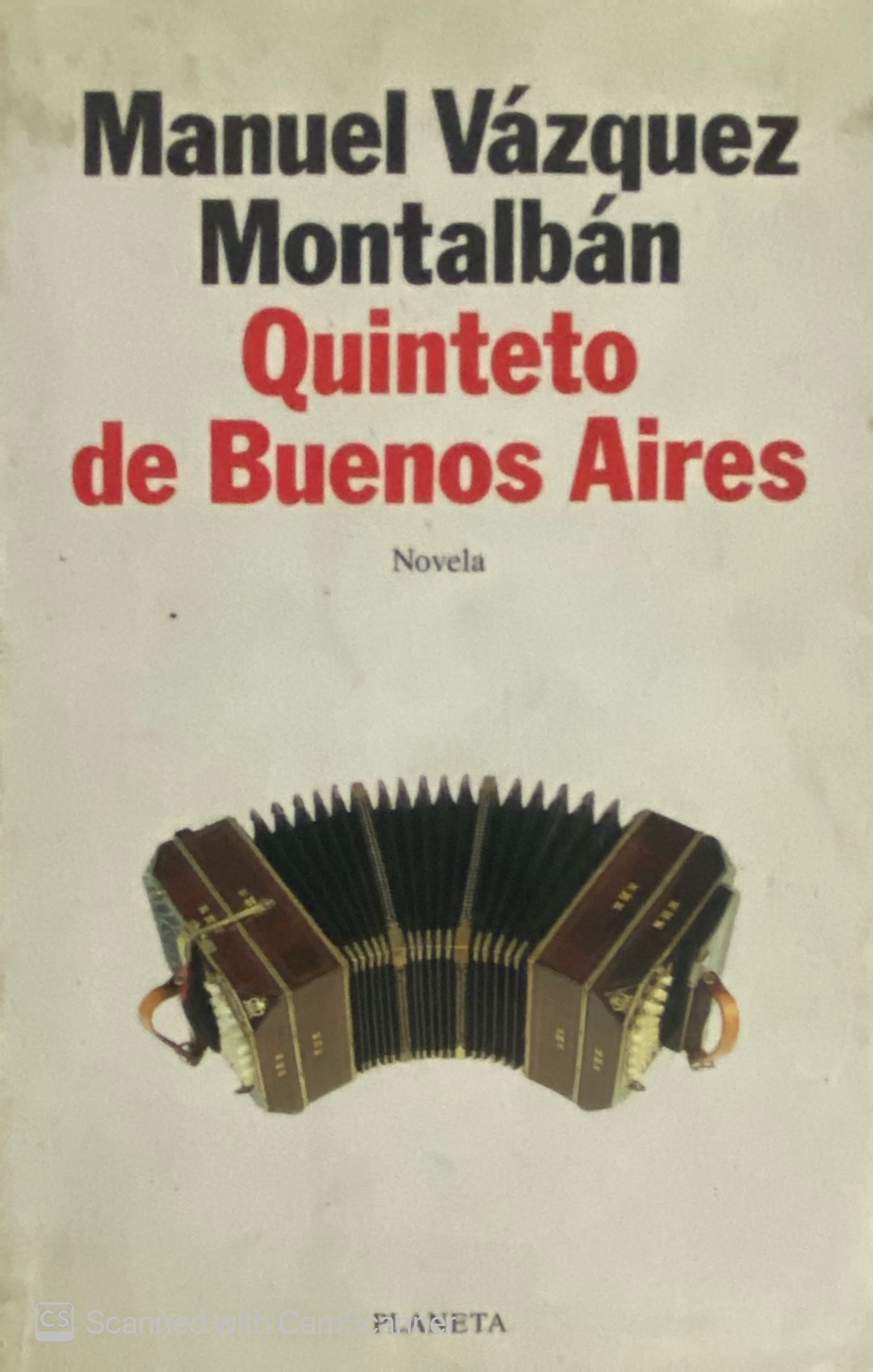 Quinteto de buenos aires | Manuel Vázquez Montalbán